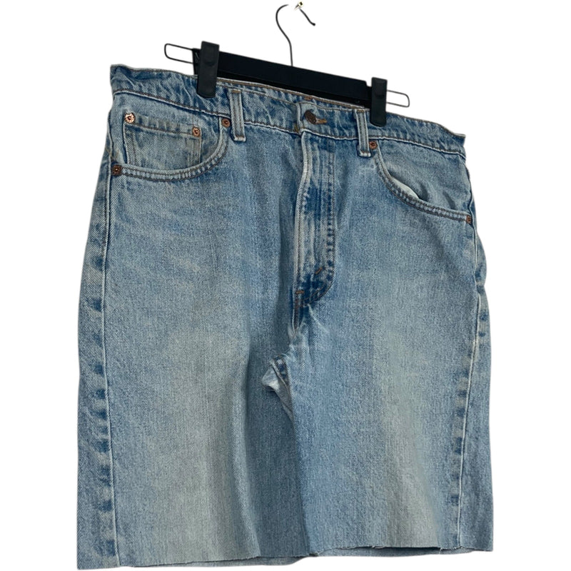 Vintage Levis 505 Denim Cut Off Shorts 36