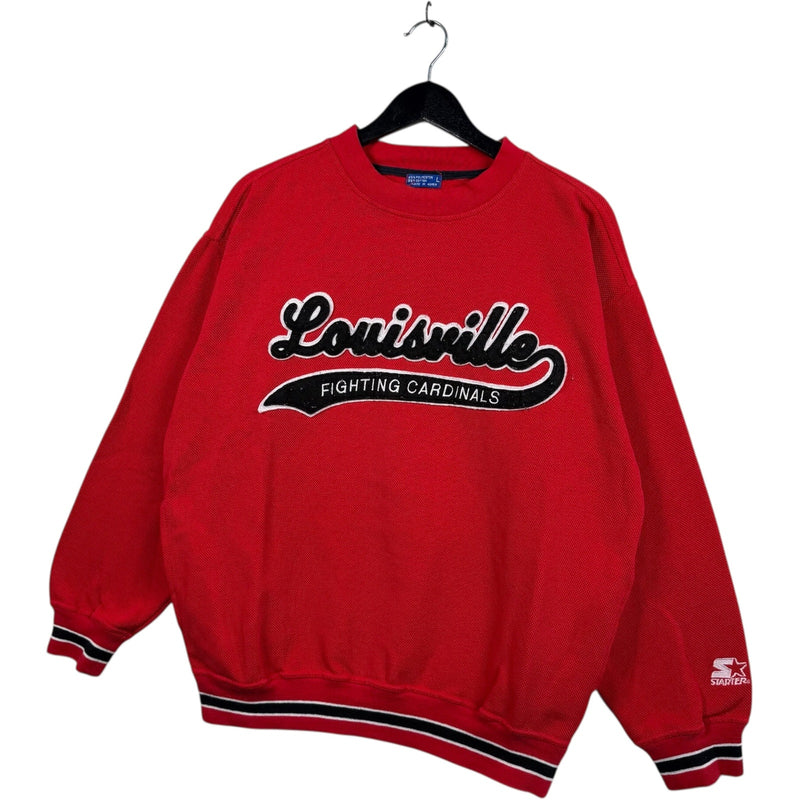 Vintage University Of Louisville Cardinals Crewneck