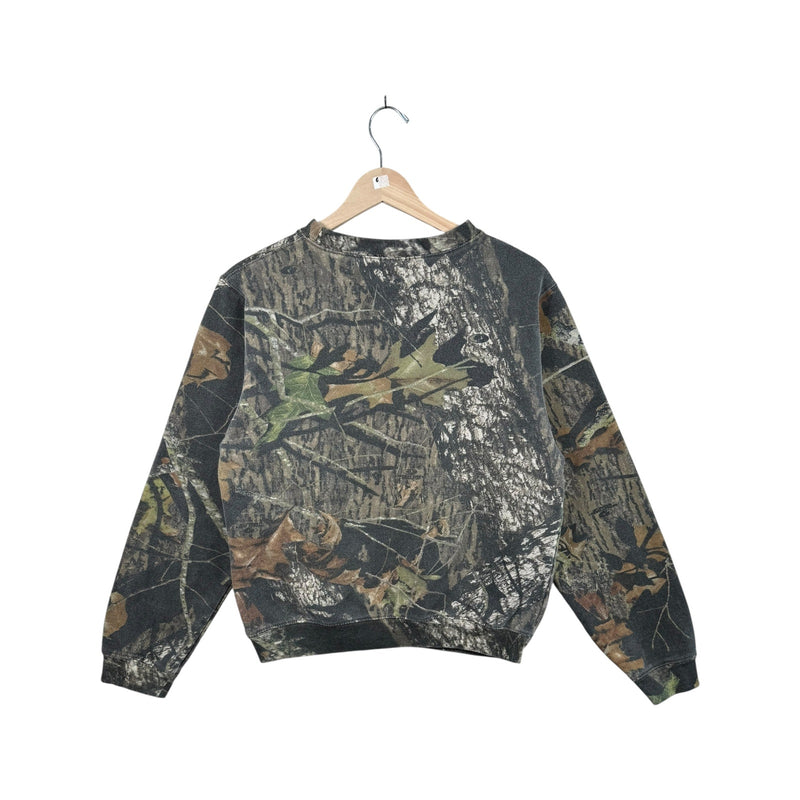 Vintage Mossy Oak Camouflage Crewneck