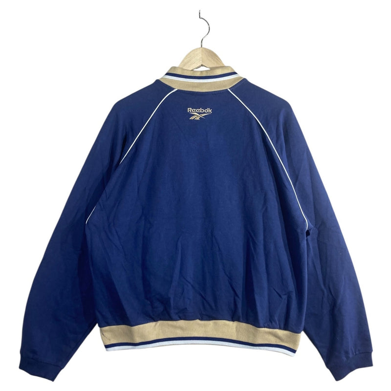 Vintage Reebok Collared Full Zip Bomber Jacket