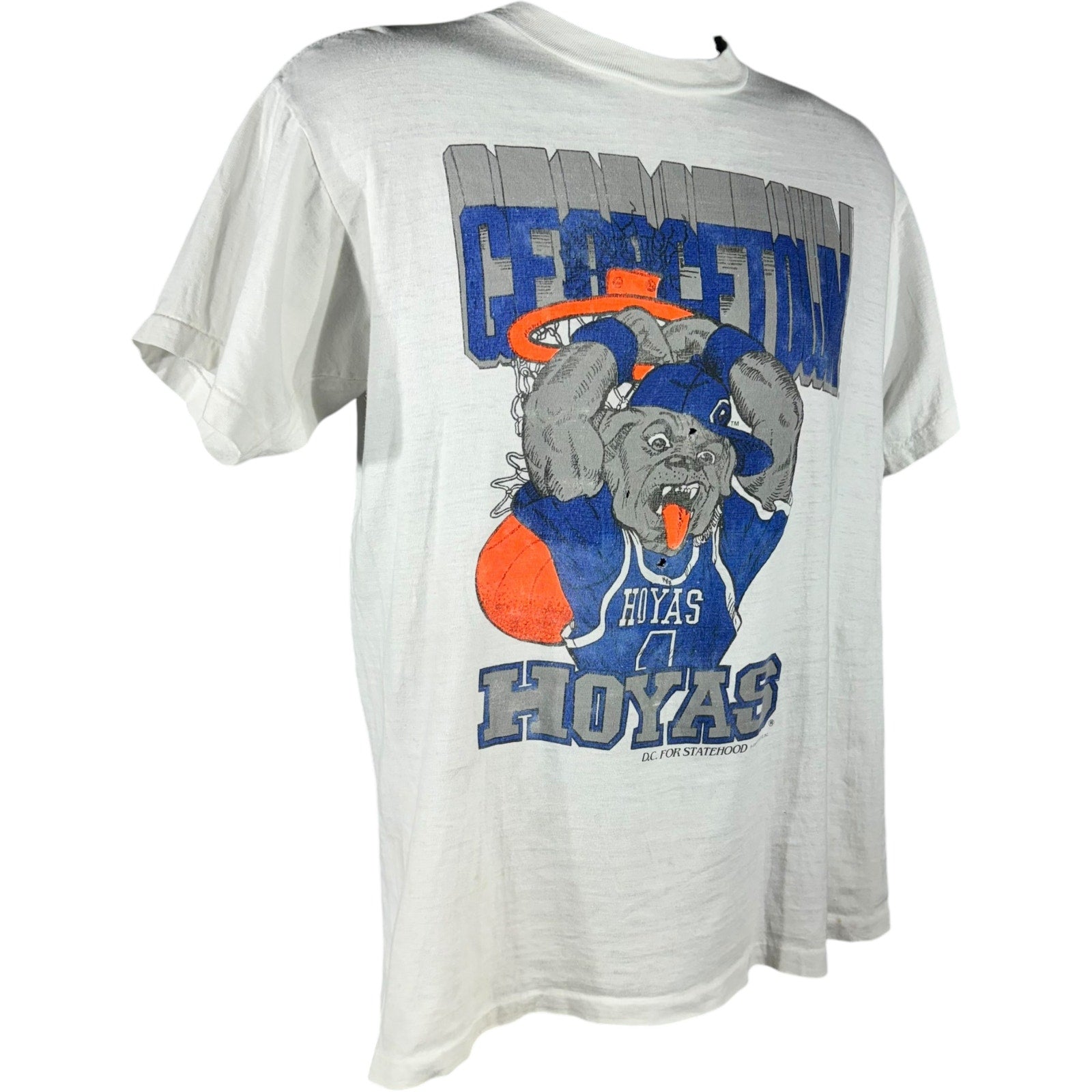 Vintage Georgetown University Hoyas Basketball Tee