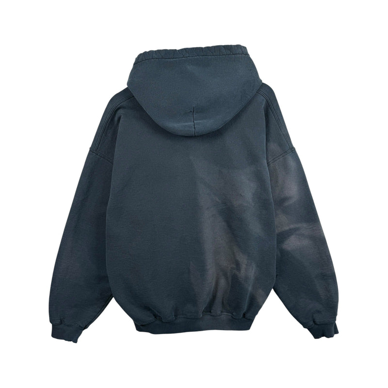 Vintage Gildan Snap-on Pullover Hoodie