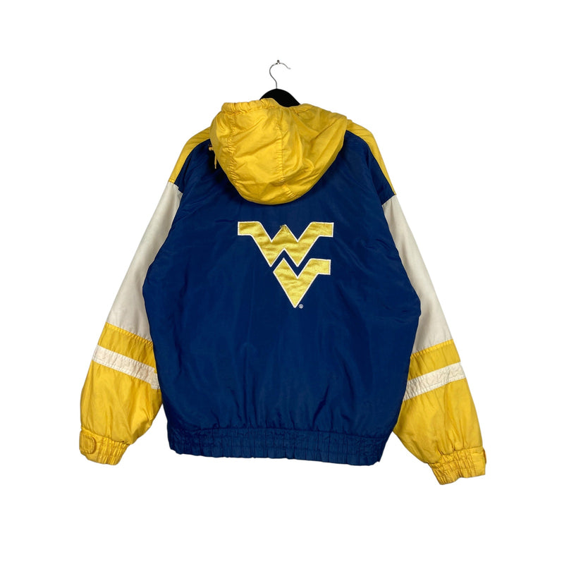 Vintage West Virginia 1/4 Zip Puffer Jacket