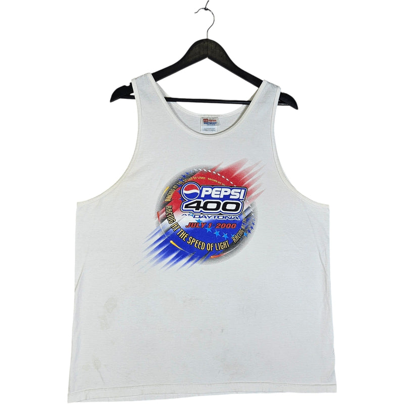 Vintage Pepsi at Daytona 2000s Tank Top