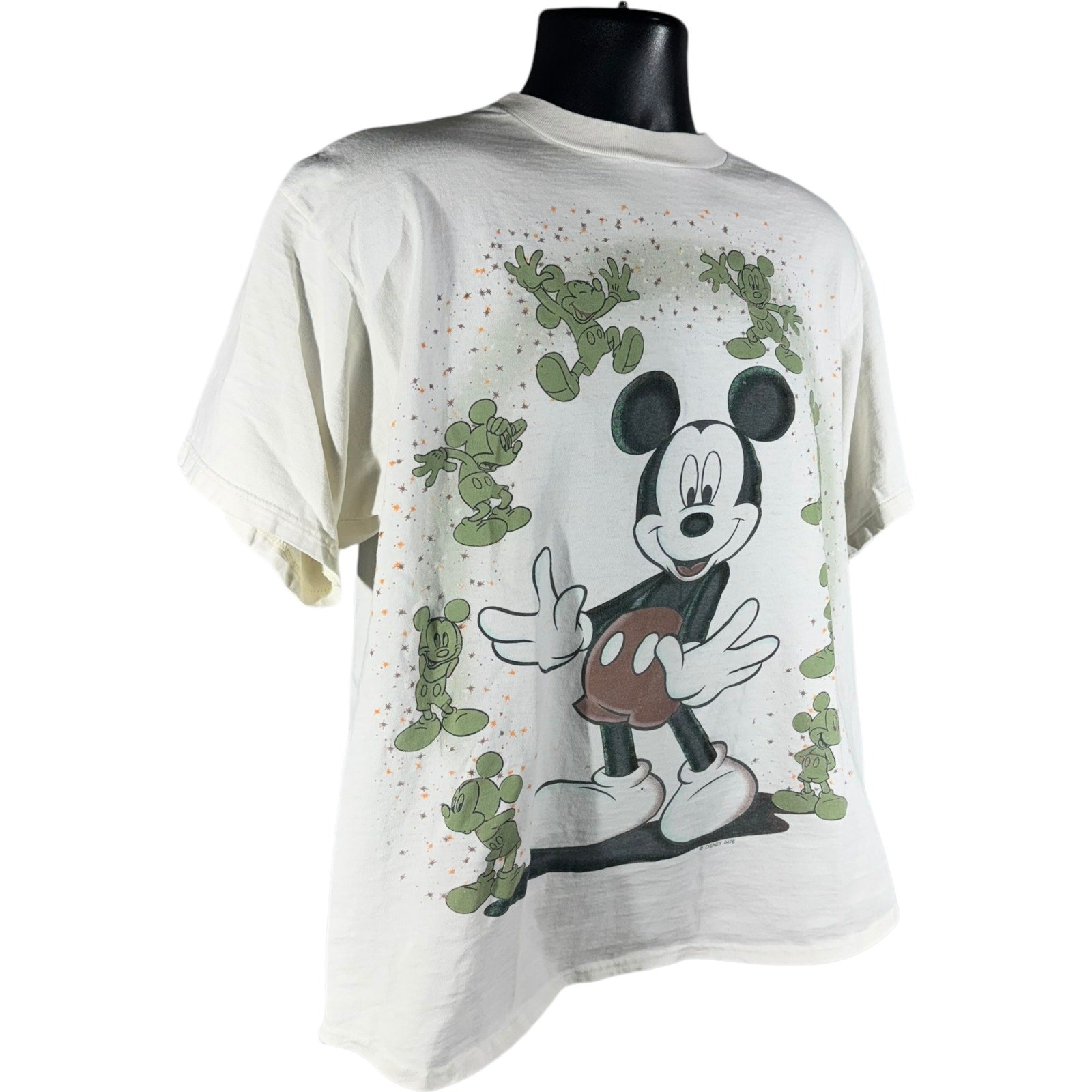 Vintage Disney Mickey Mouse Jumbo Print Tee 90s