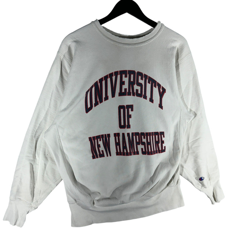 Vintage Champion Reverse Weave University Of New Hampshire Crewneck