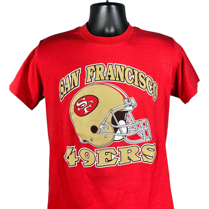 Vintage San Francisco 49ers Helmet NFL Tee