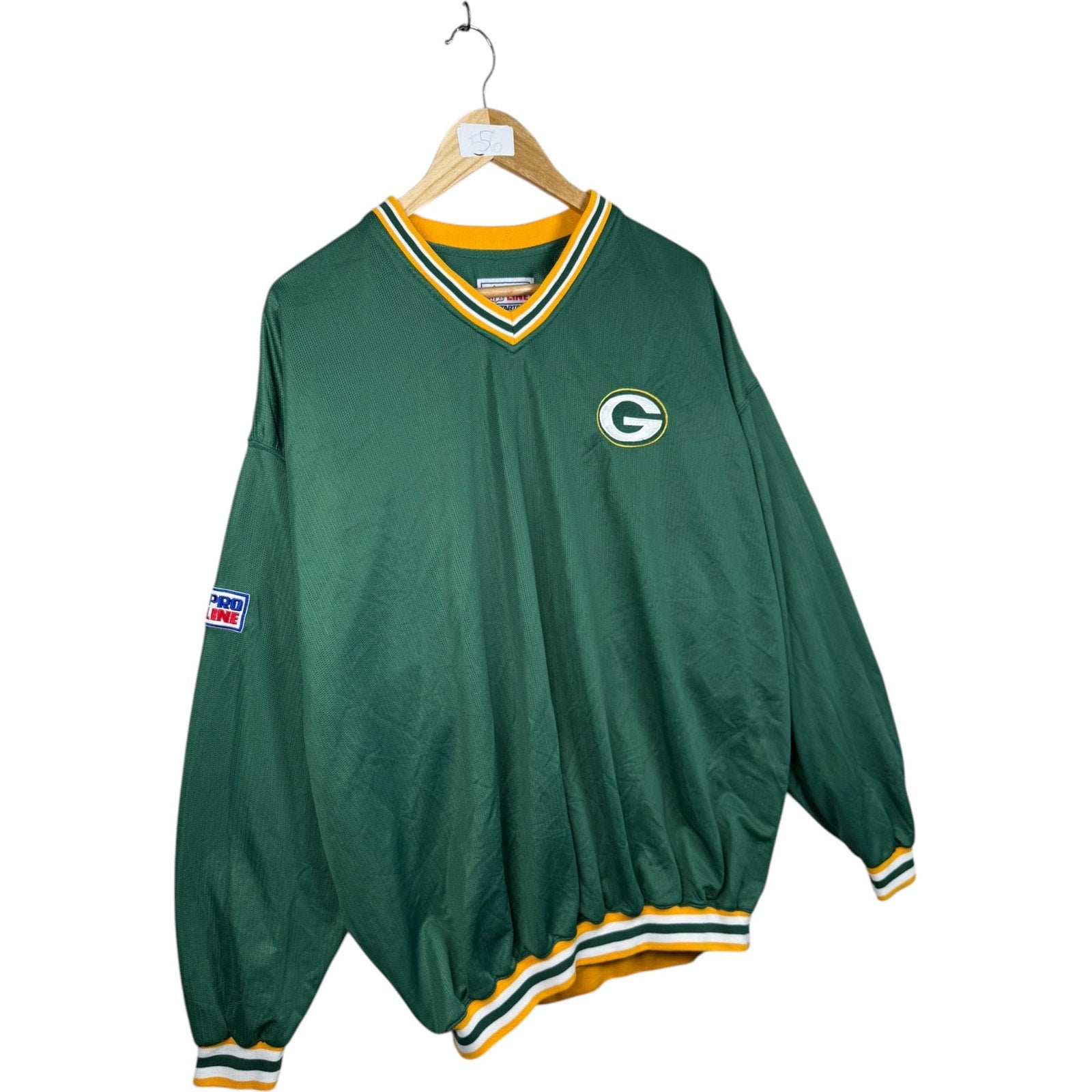 Vintage Starter Green Bay Packers NFL Pullover Windbreaker