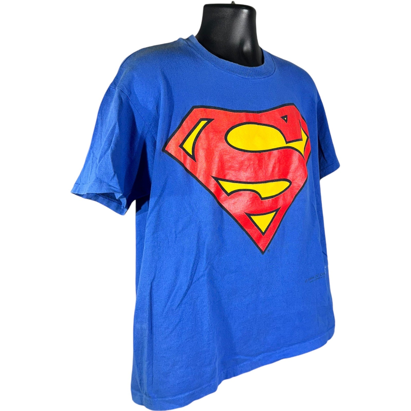 Vintage Superman Logo Tee