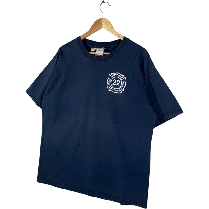 Vintage UCONN Fire-Rescue Tee