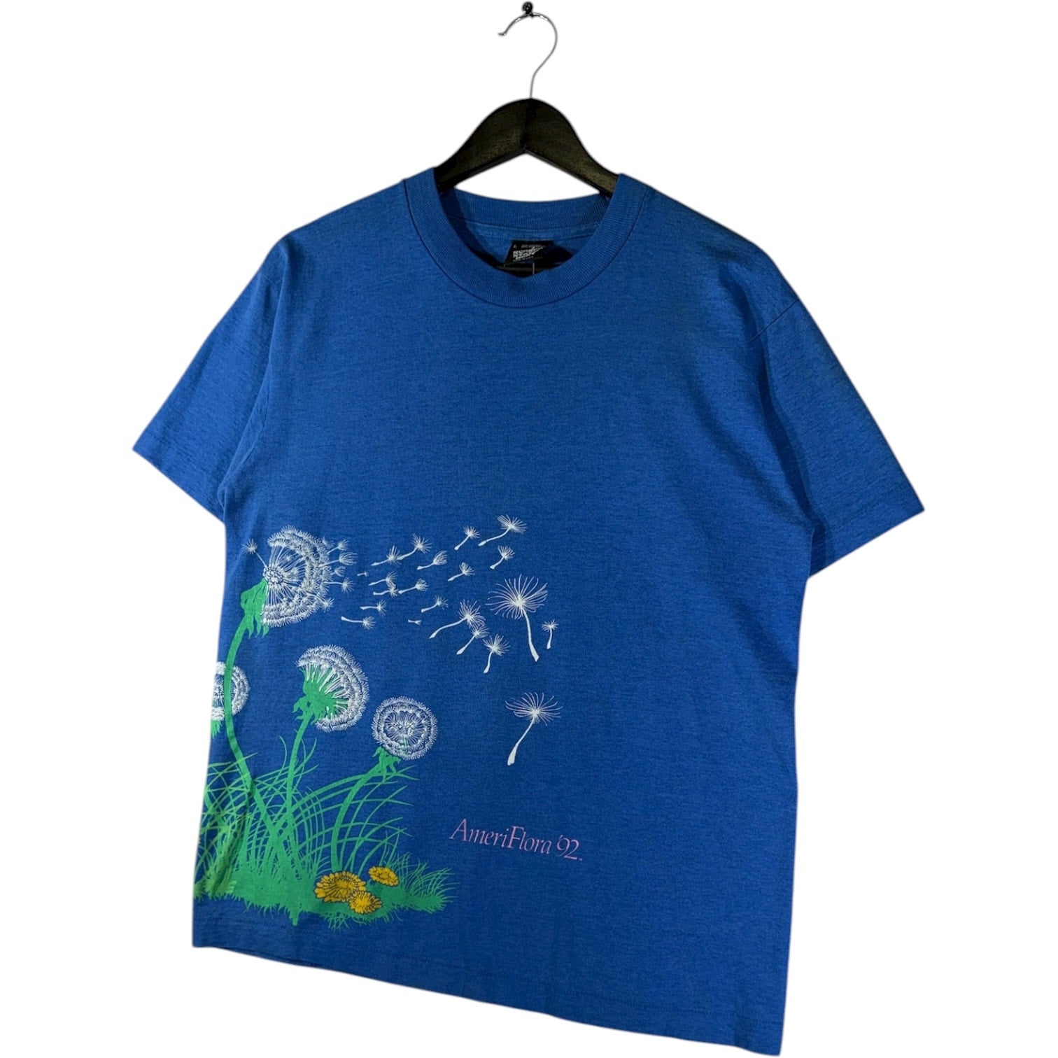 Vintage AmeriFlora 92 Dandelion Graphic T-Shirt