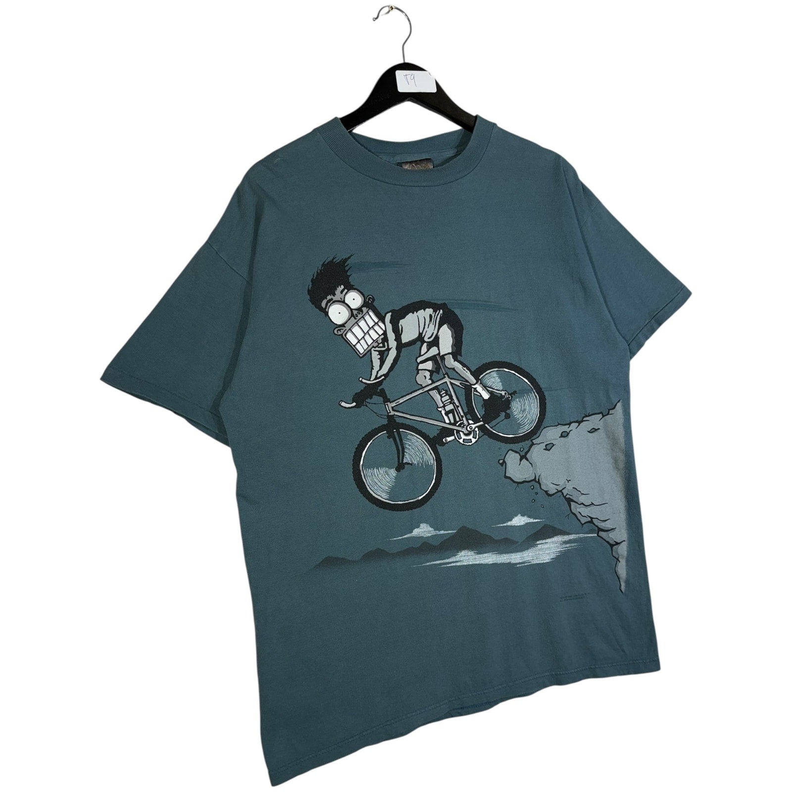 Vintage Scared Stiff Mountain Biking T-Shirt
