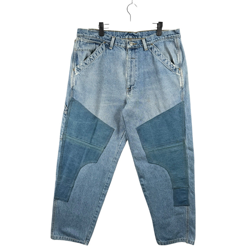 Vintage Polo Jeans Co. Patchwork Carpenter Pants 36