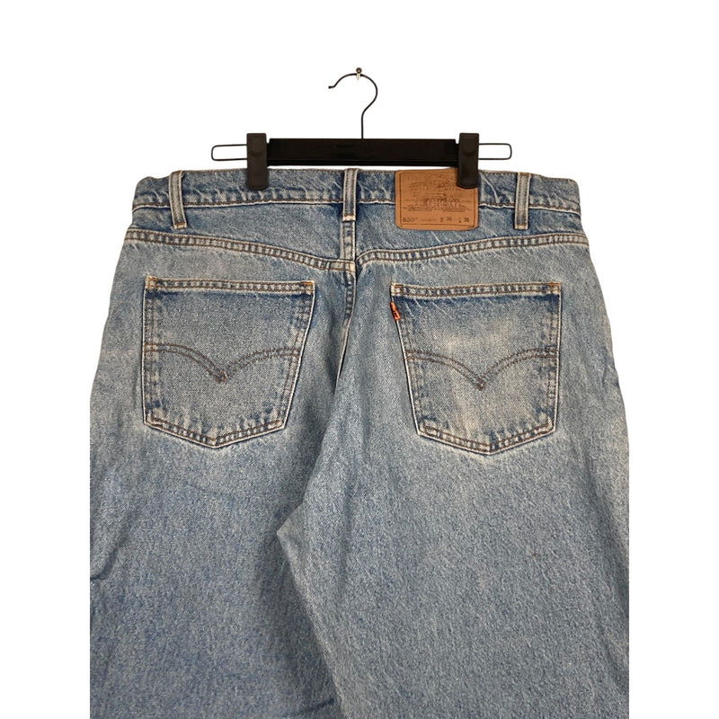 Vintage Levi's 550 Denim Cut Off Shorts 36