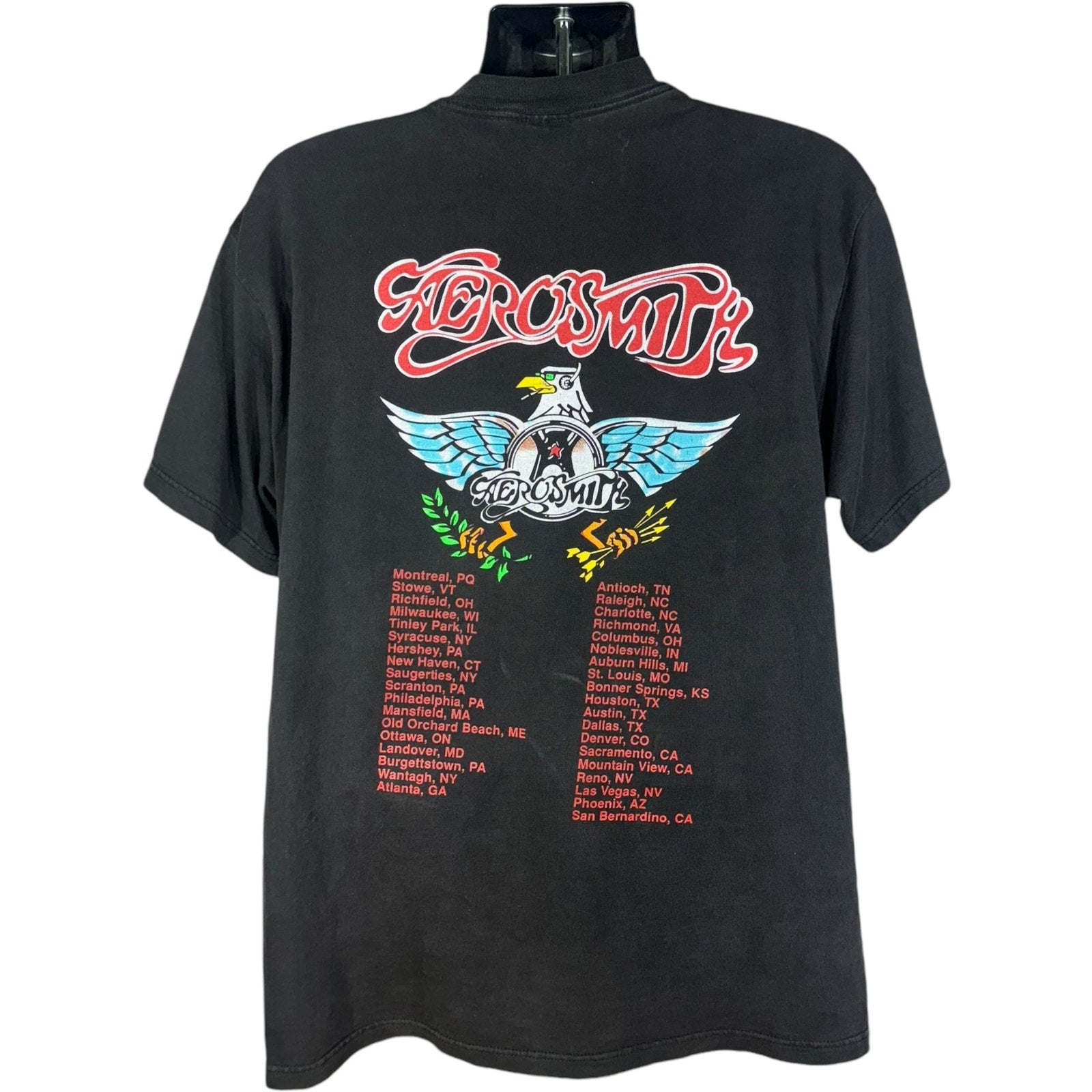 Vintage Aerosmith "Aero Force One" Tour Tee