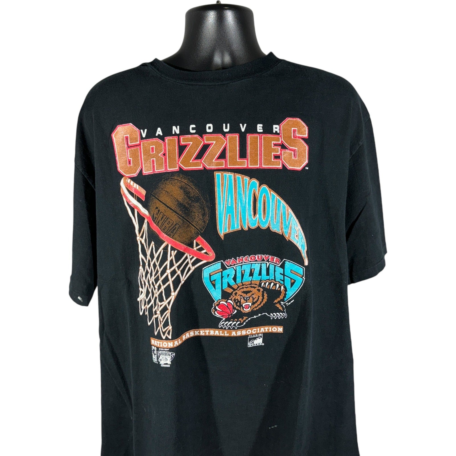 Vintage Vancouver Grizzlies Tee 1994