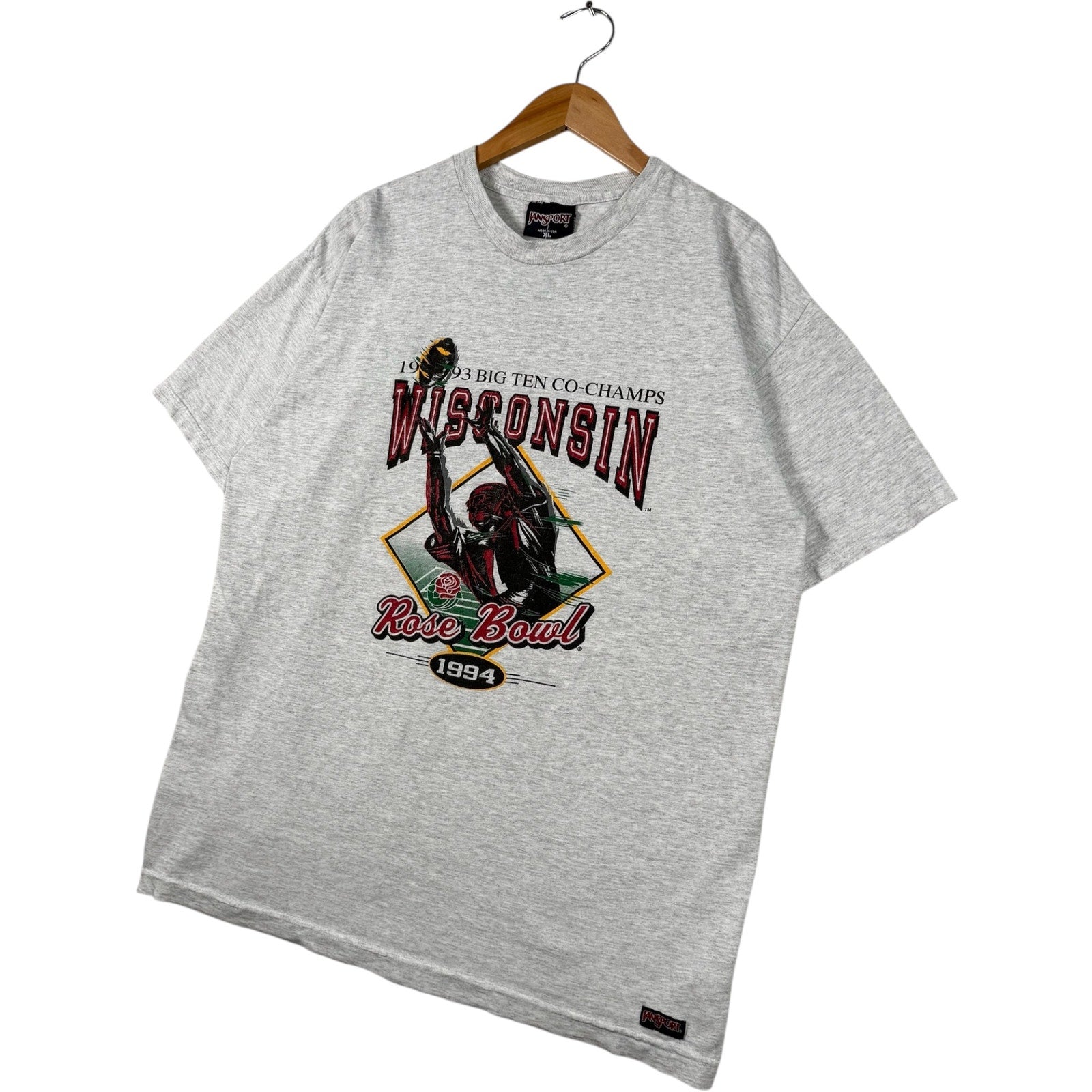Vintage Wisconsin Rose Bowl Champions T-Shirt 1994