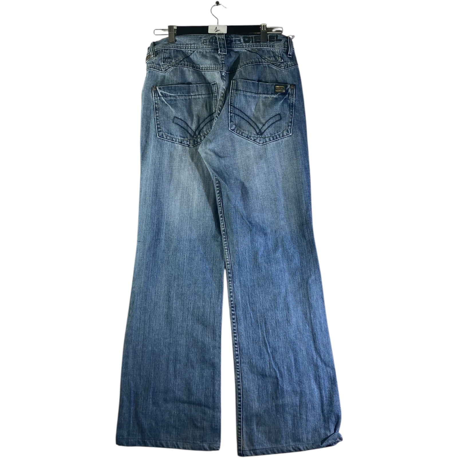 Vintage Diesel Hudson Wide Leg Denim Jeans 32x28