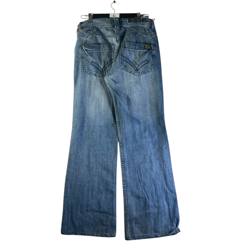 Vintage Diesel Hudson Wide Leg Denim Jeans 32x28