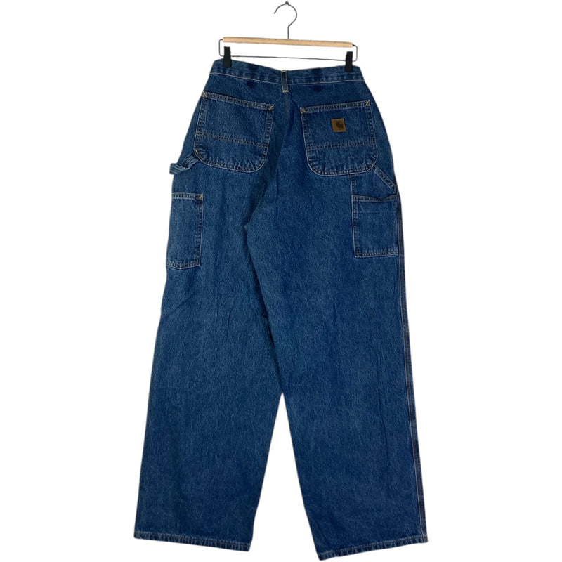 Vintage Carhartt Carpenter Denim Pants 30x30