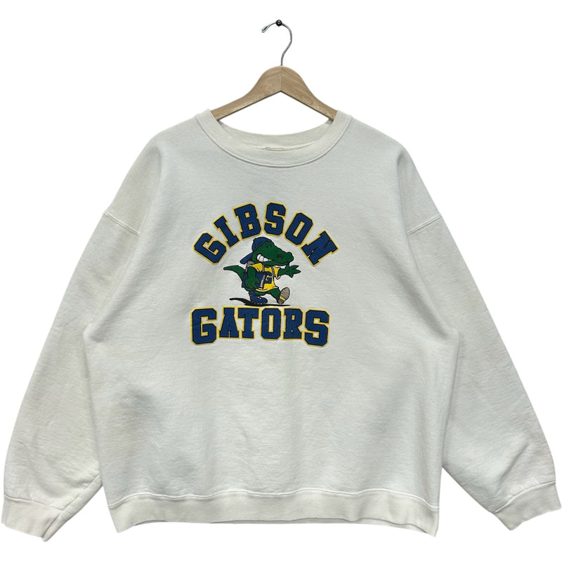 Vintage Gibson Gators Spellout Mascot Crewneck 90s