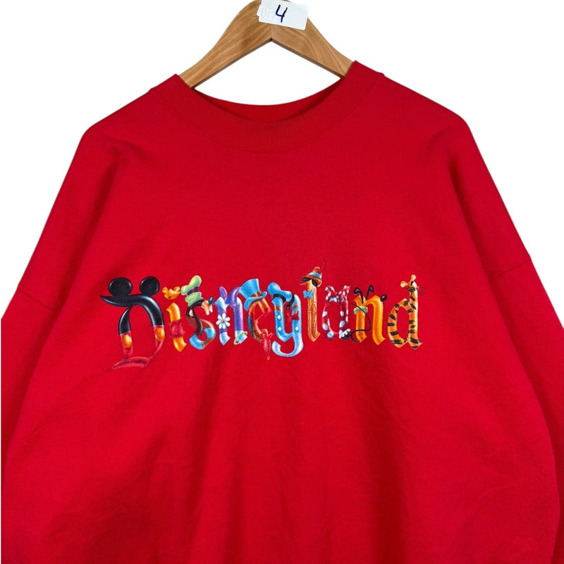 Vintage Disneyland Disney Character Graphic Crewneck
