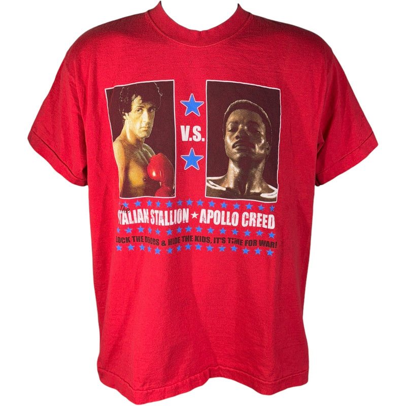 Vintage Rocky The Italian Stallion vs Apollo Creed Movie Tee