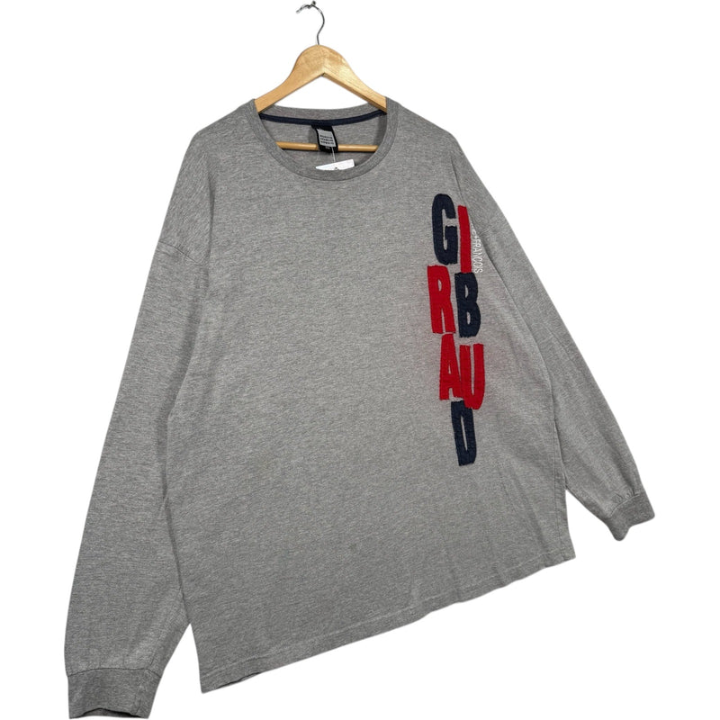Vintage Marithe François Girbaud Spellout Long Sleeve 3XL