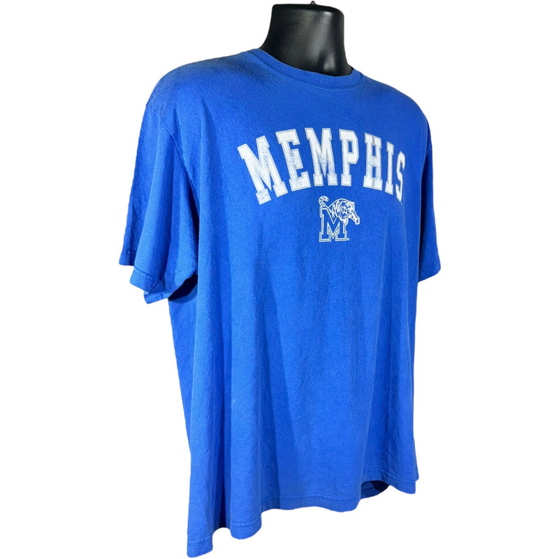 Vintage University Of Memphis Spellout Tee