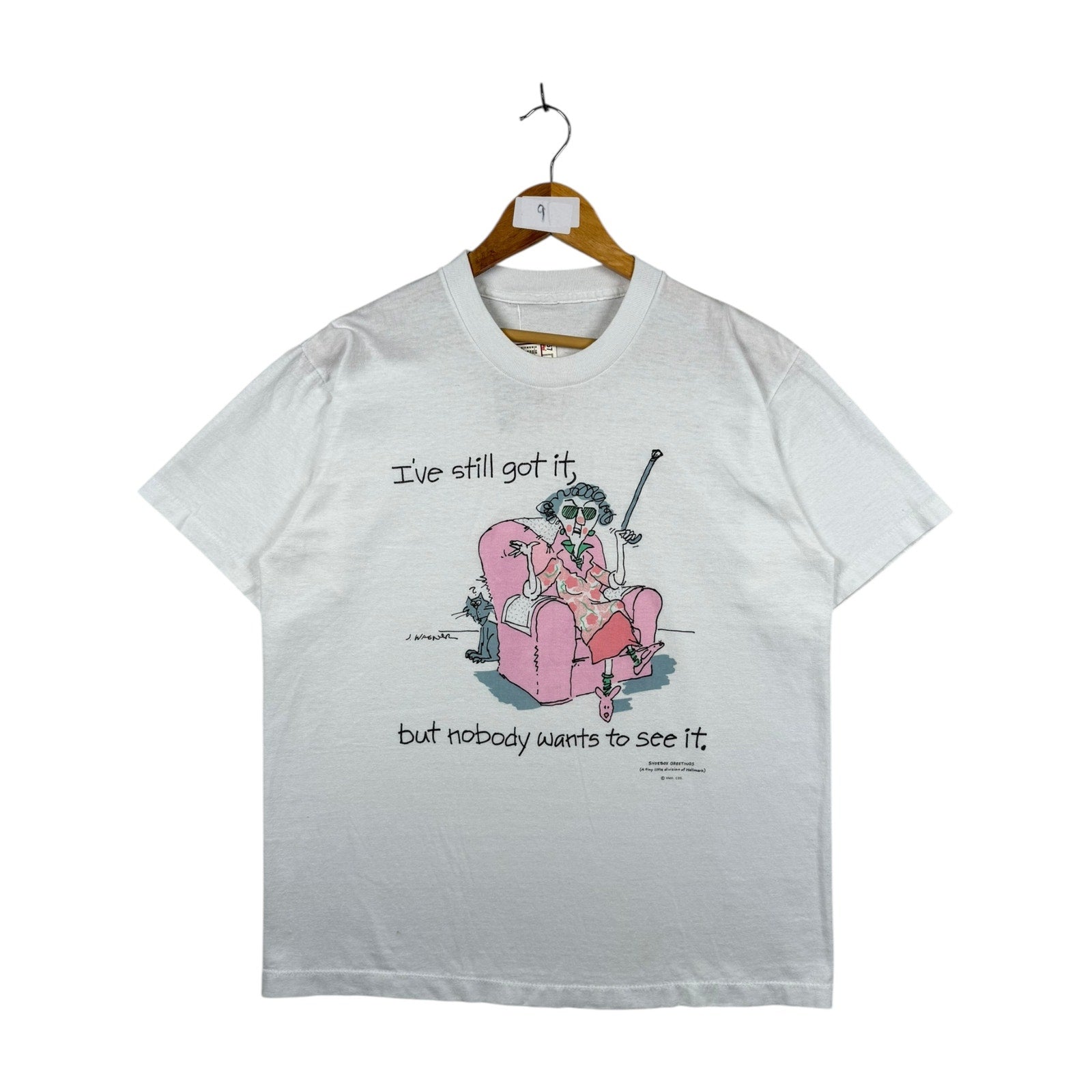 Vintage Funny Cartoon Graphic T-Shirt