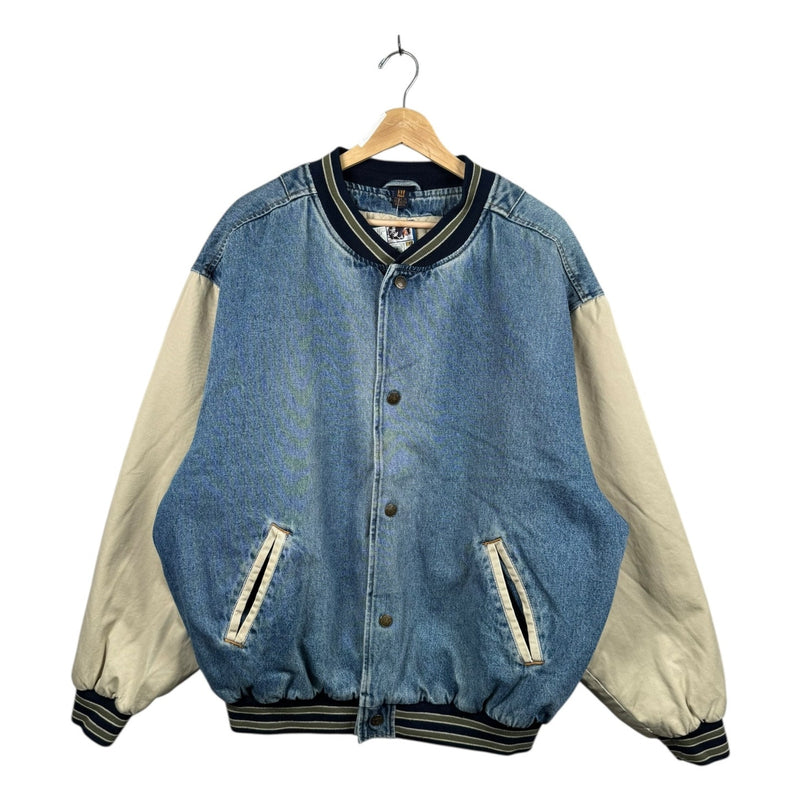 Vintage American Flag Denim Jacket