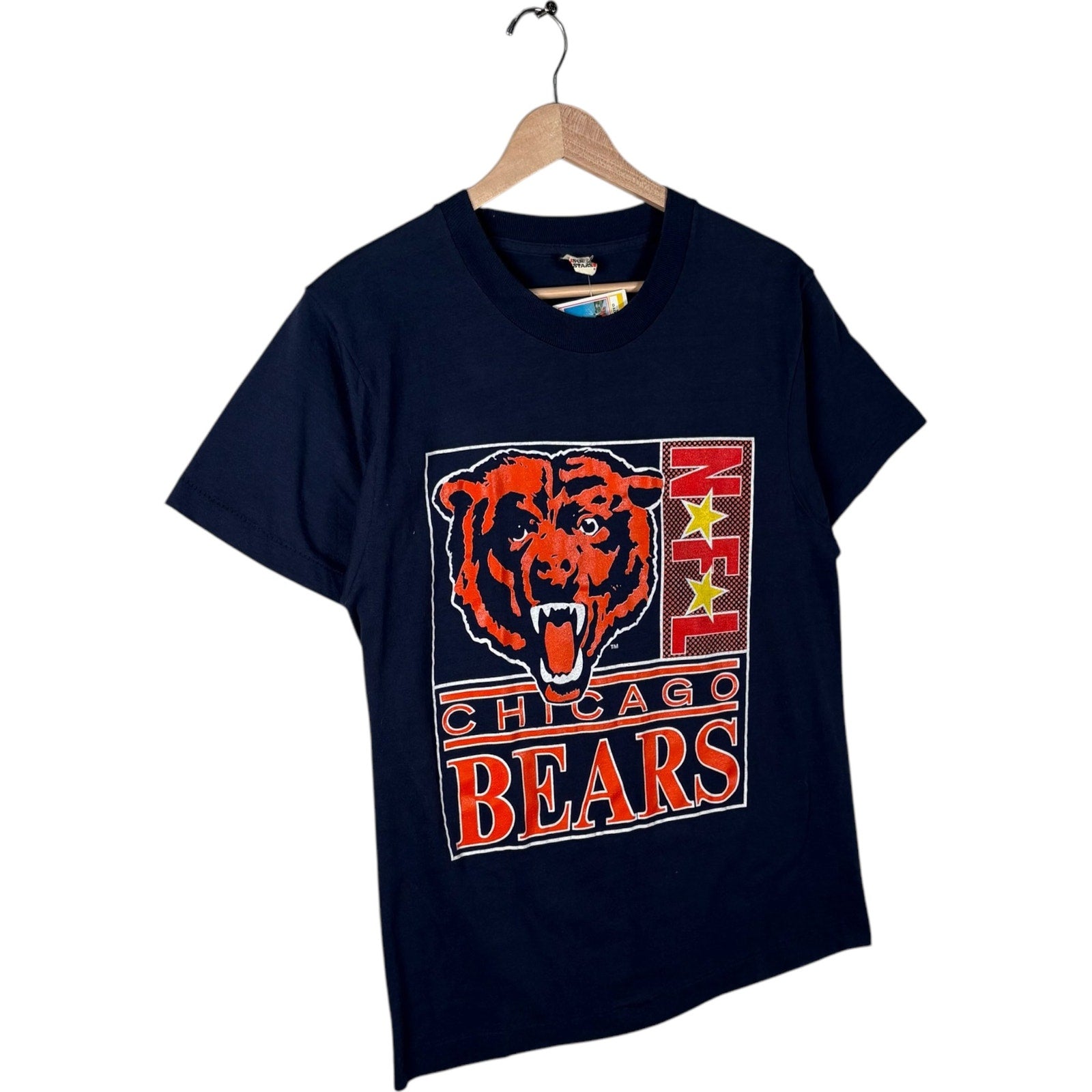 Vintage Chicago Bears Spellout NFL Tee 90s