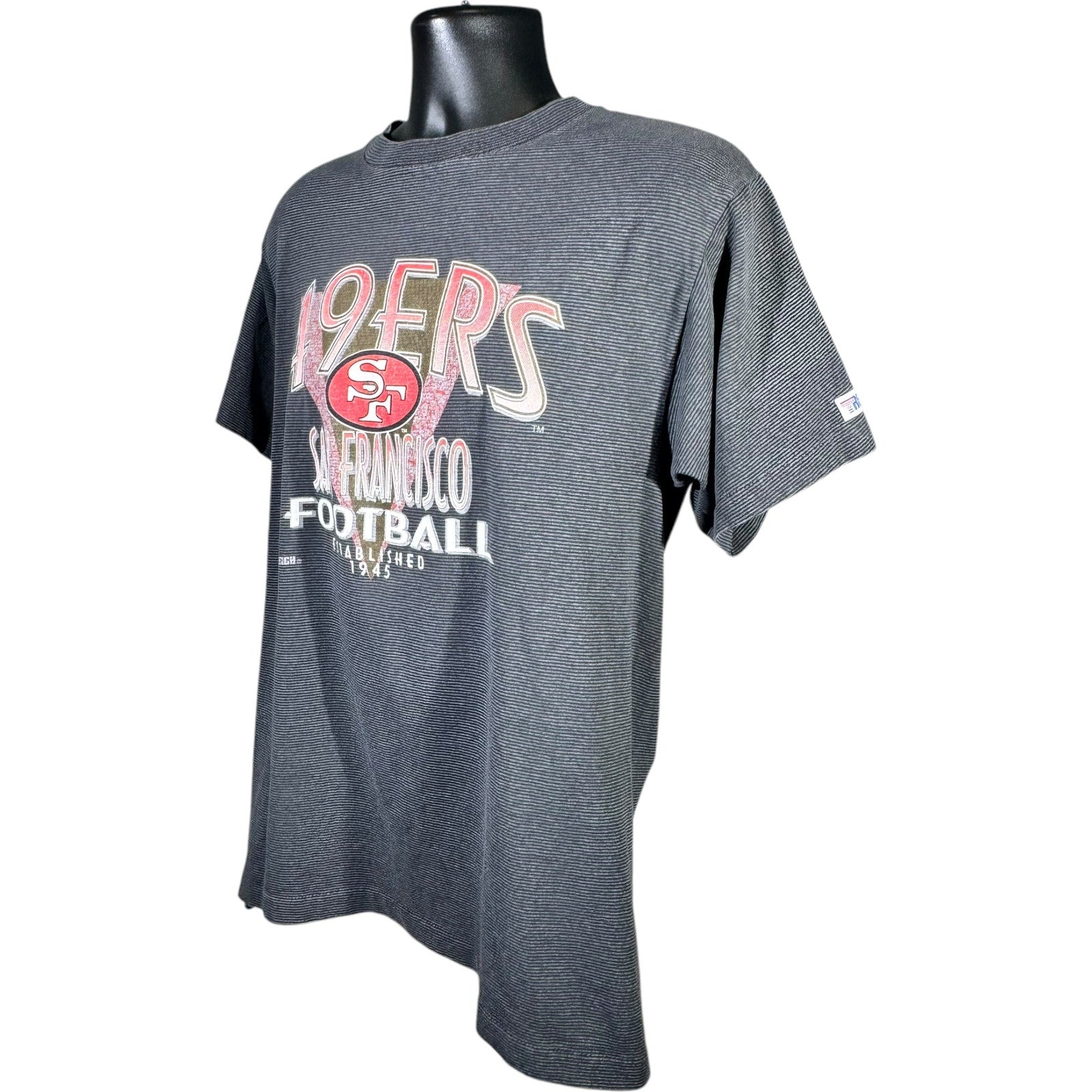 Vintage San Francisco 49ers Striped NFL Tee