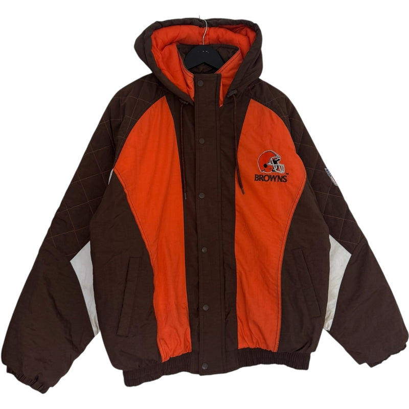Vintage Starter Cleveland Browns Puffer Jacket