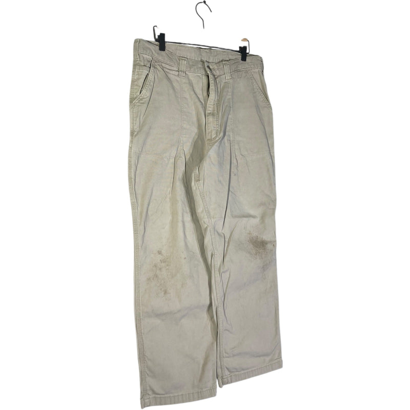 Vintage Carhartt Relaxed Rigby Canvas Work Pants 46x30