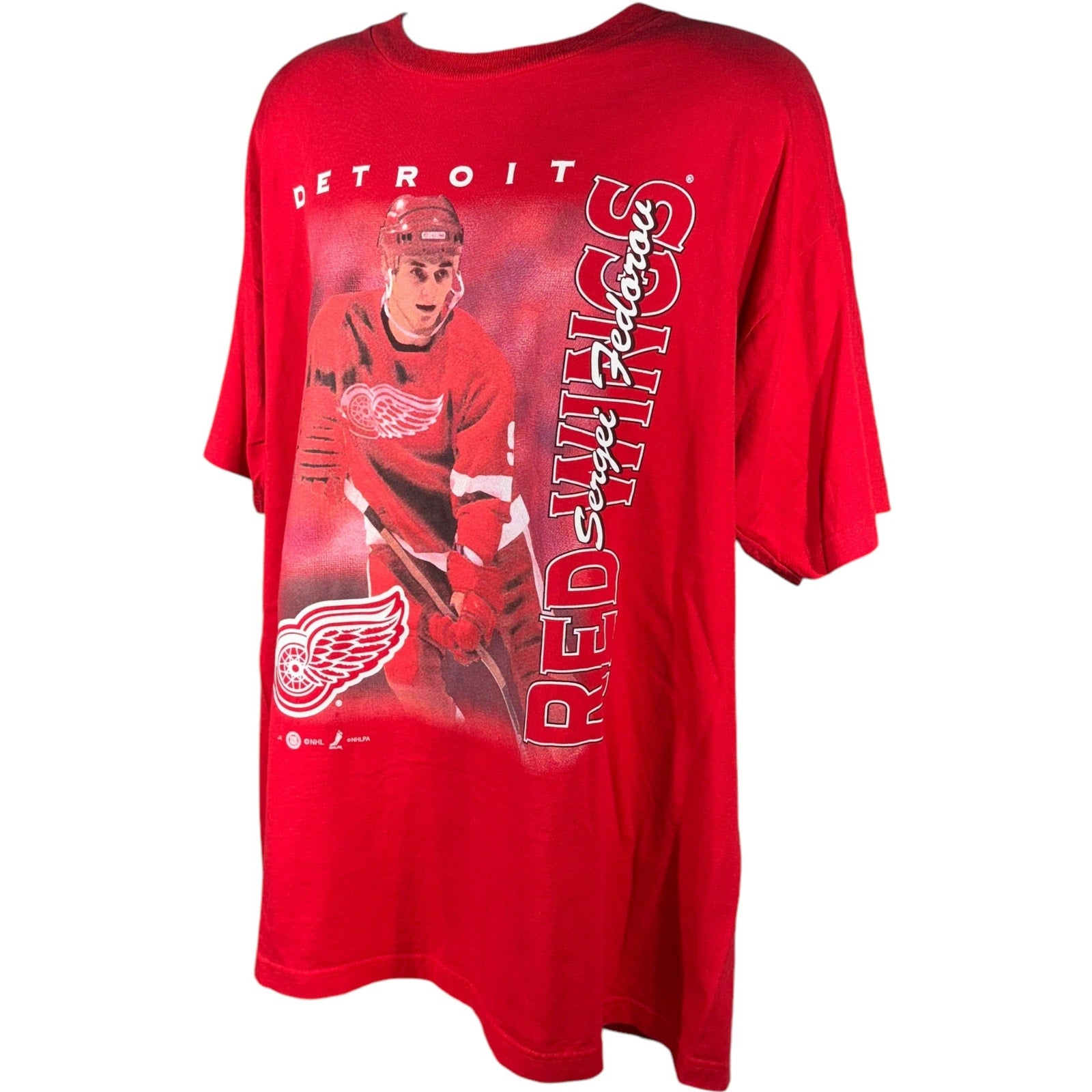 Vintage Detroit Red Wings Sergei Federov Tee