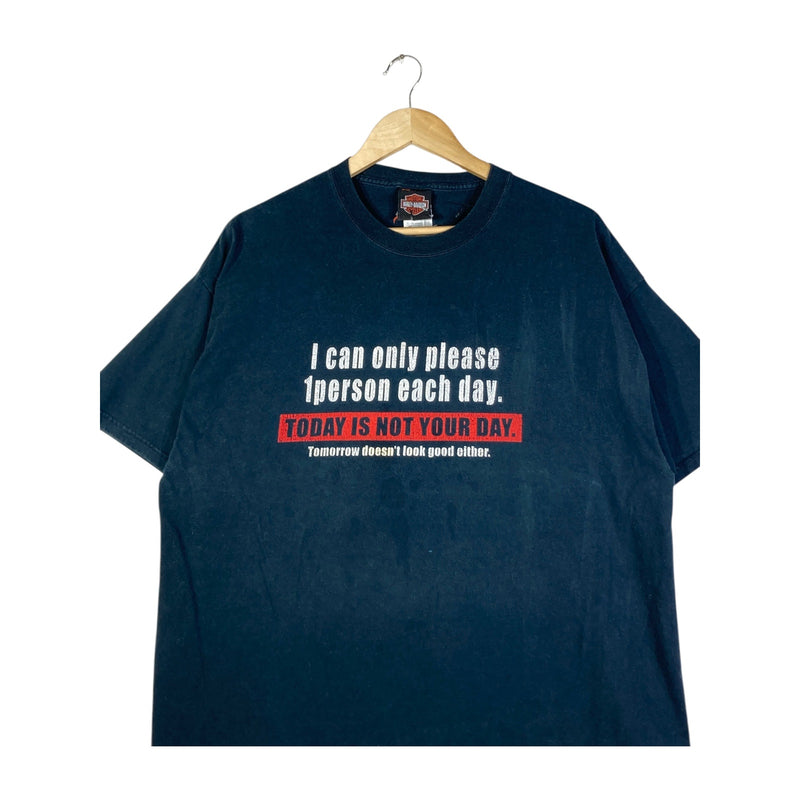 Vintage Harley Davidson Today Is Not Your Day T-Shirt