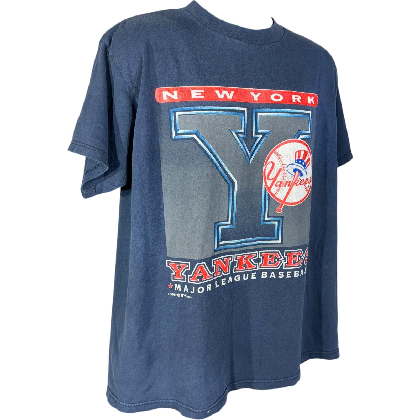 Vintage New York Yankees Big Logo Tee 1997