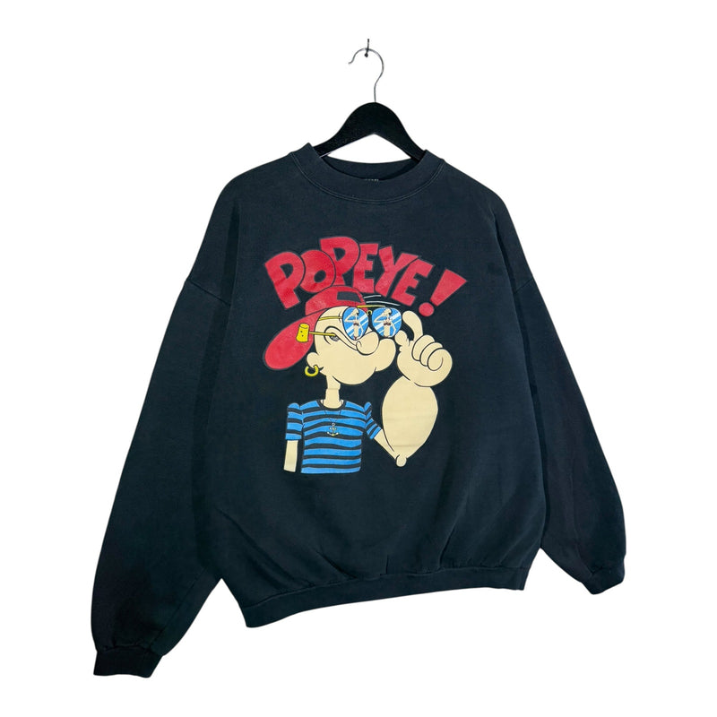 Vintage Popeye Cartoon Graphic Crewneck
