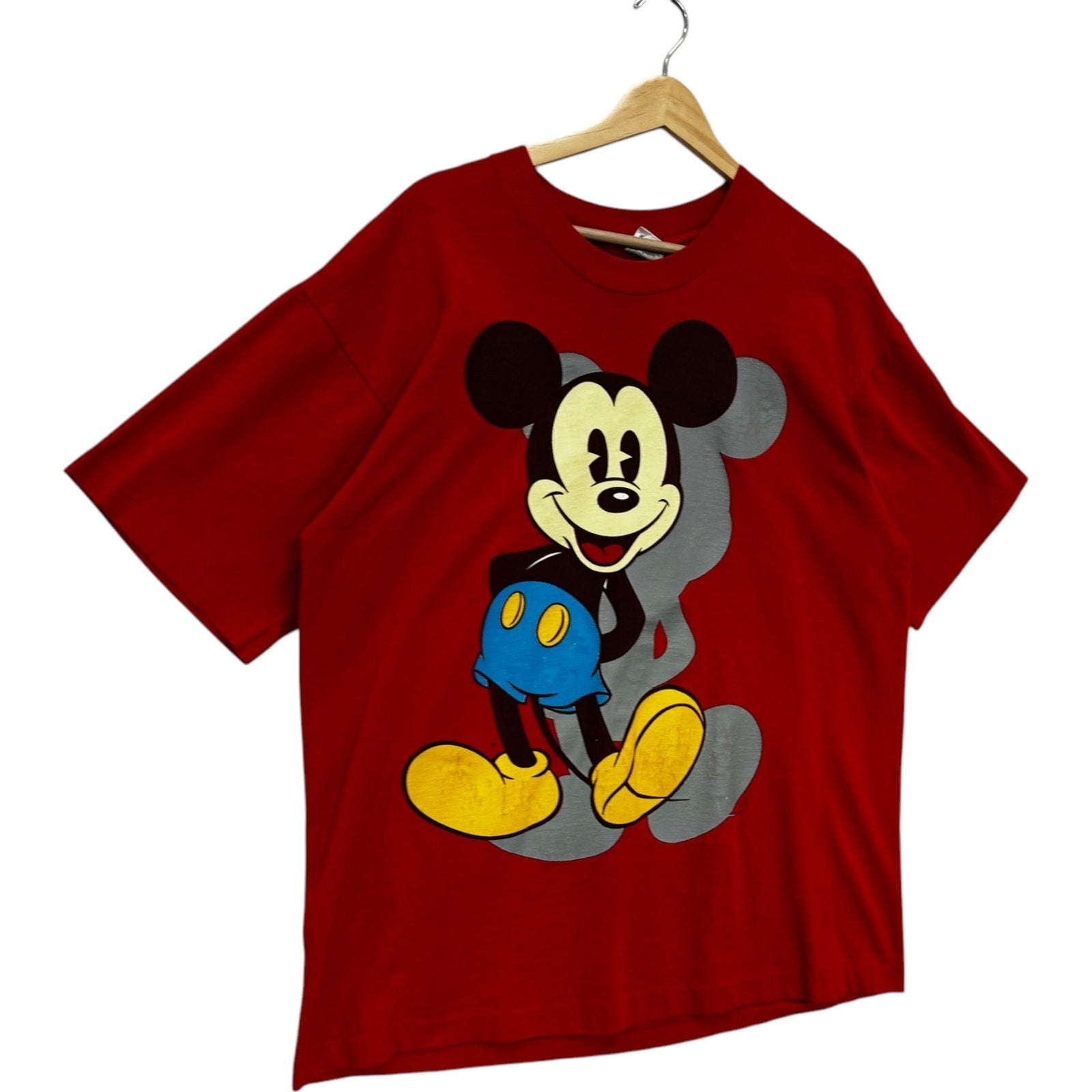 Vintage Mickey Mouse Big Print Disney Tee 90s