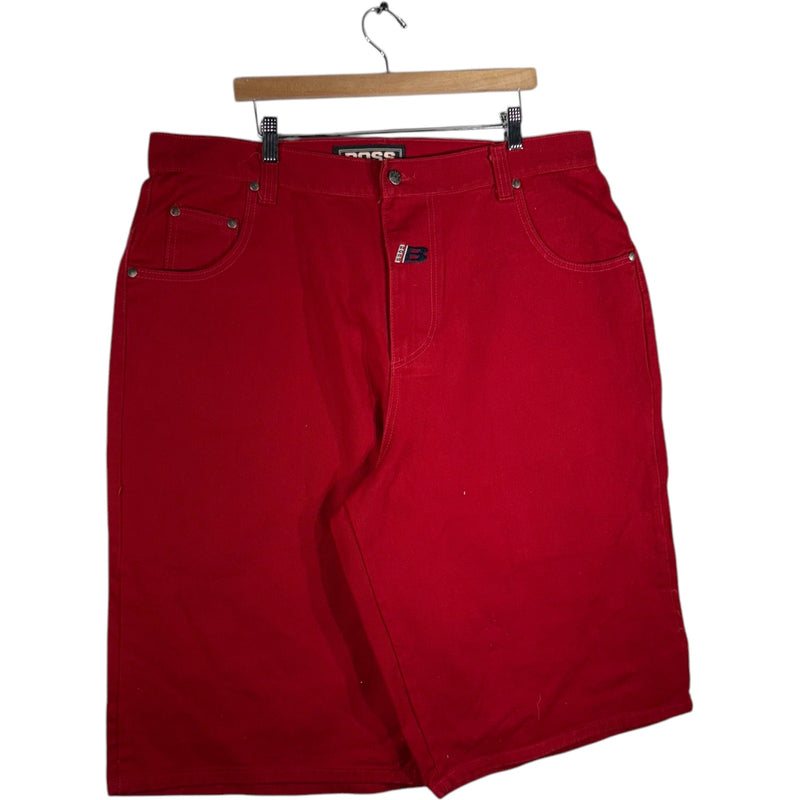 Vintage Boss Baggy Denim Chino Shorts 42