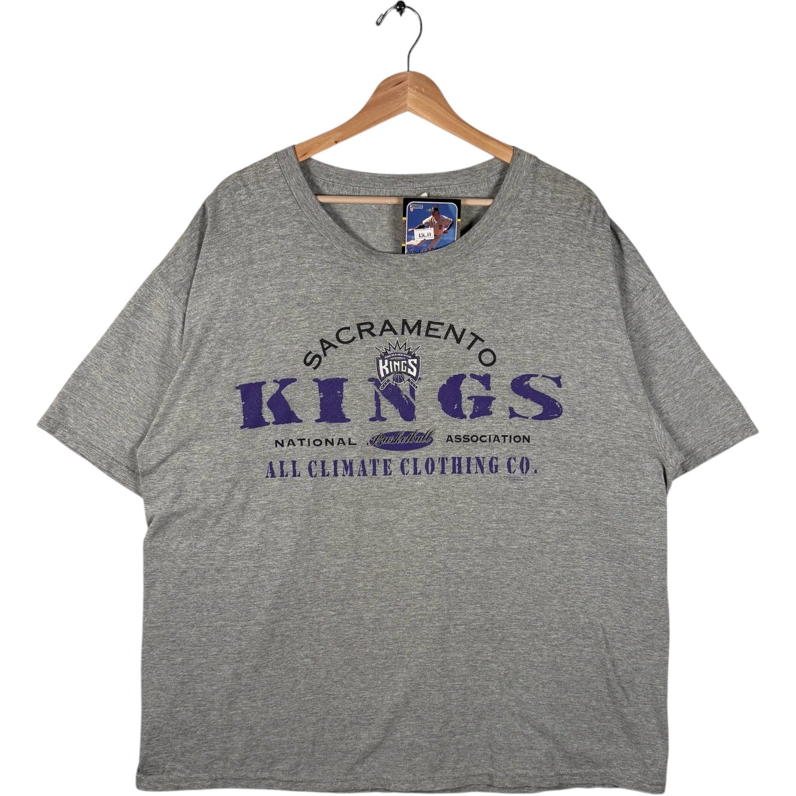 Vintage Sacramento Kings Spellout NBA Tee