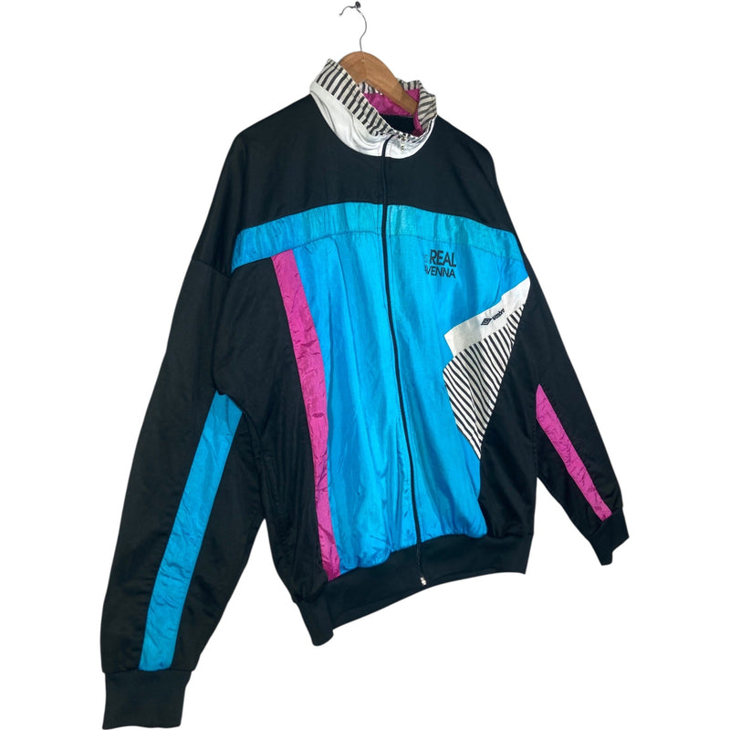 Vintage Umbro AS Real Ravenna Colorblock Windbreaker