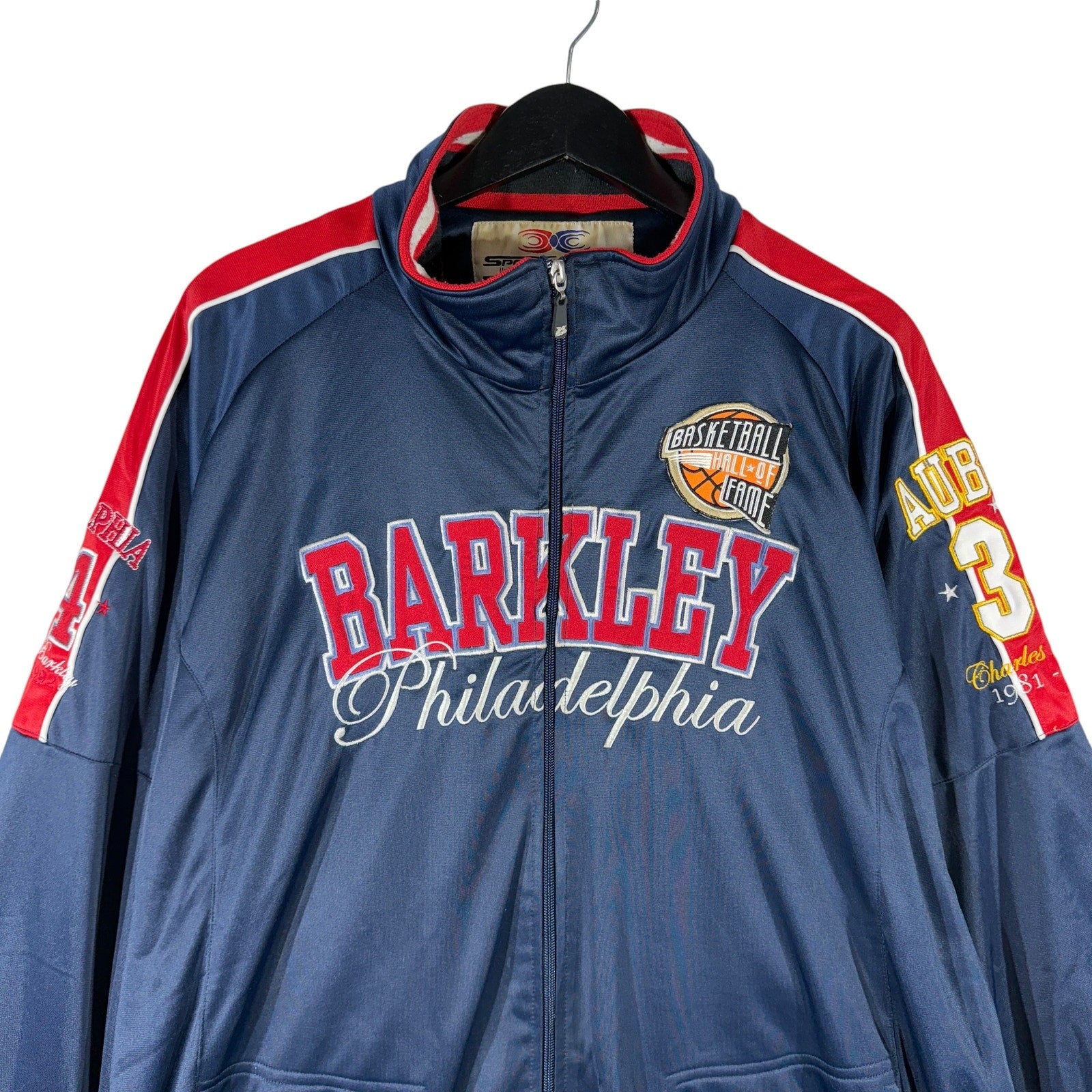 Vintage Charles Barkley Hall of Fame Light Jacket