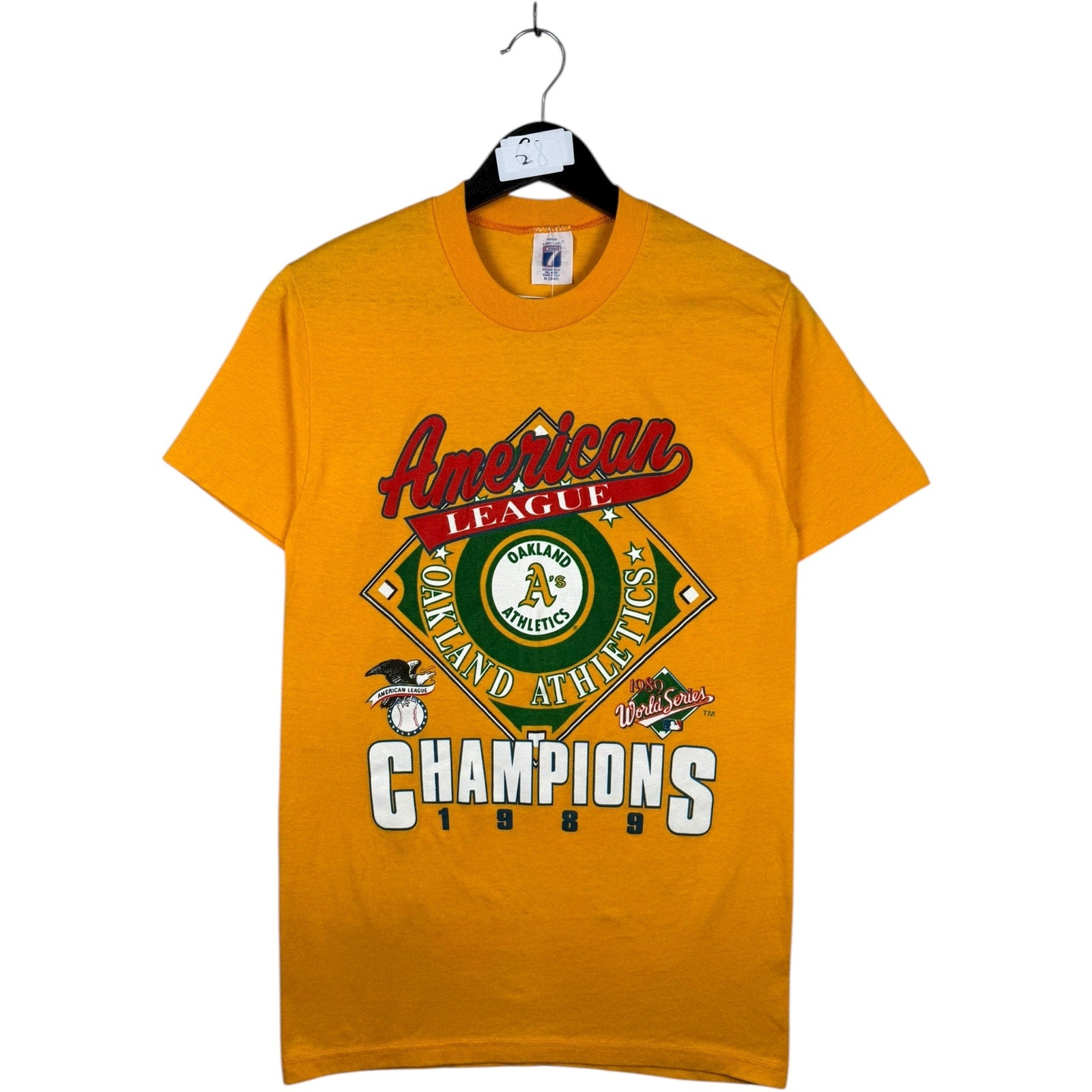 Vintage Oakland Athletics 1989 MLB Champs T-Shirt