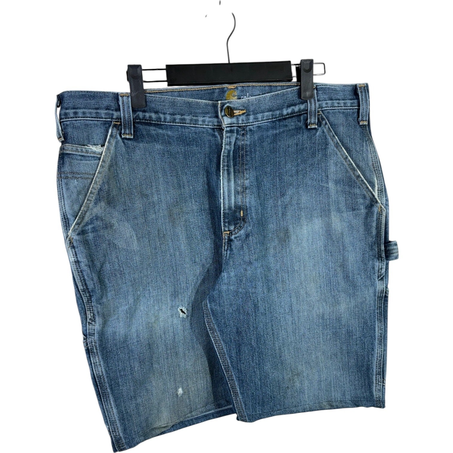 Vintage Carhartt Denim Carpenter Shorts 36