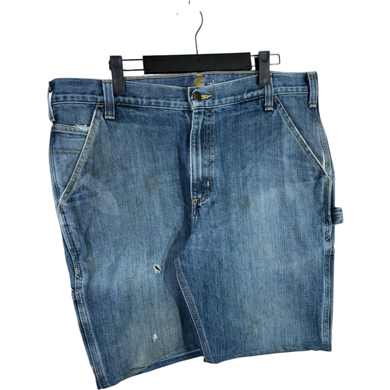 Vintage Carhartt Denim Carpenter Shorts 36