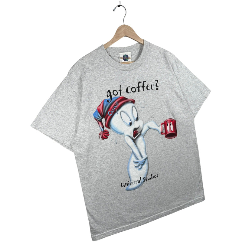 Vintage Universal Studios Casper Got Coffee? T-Shirt