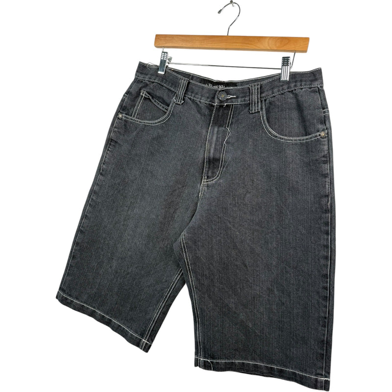 Vintage Raw Blue Denim Shorts 34