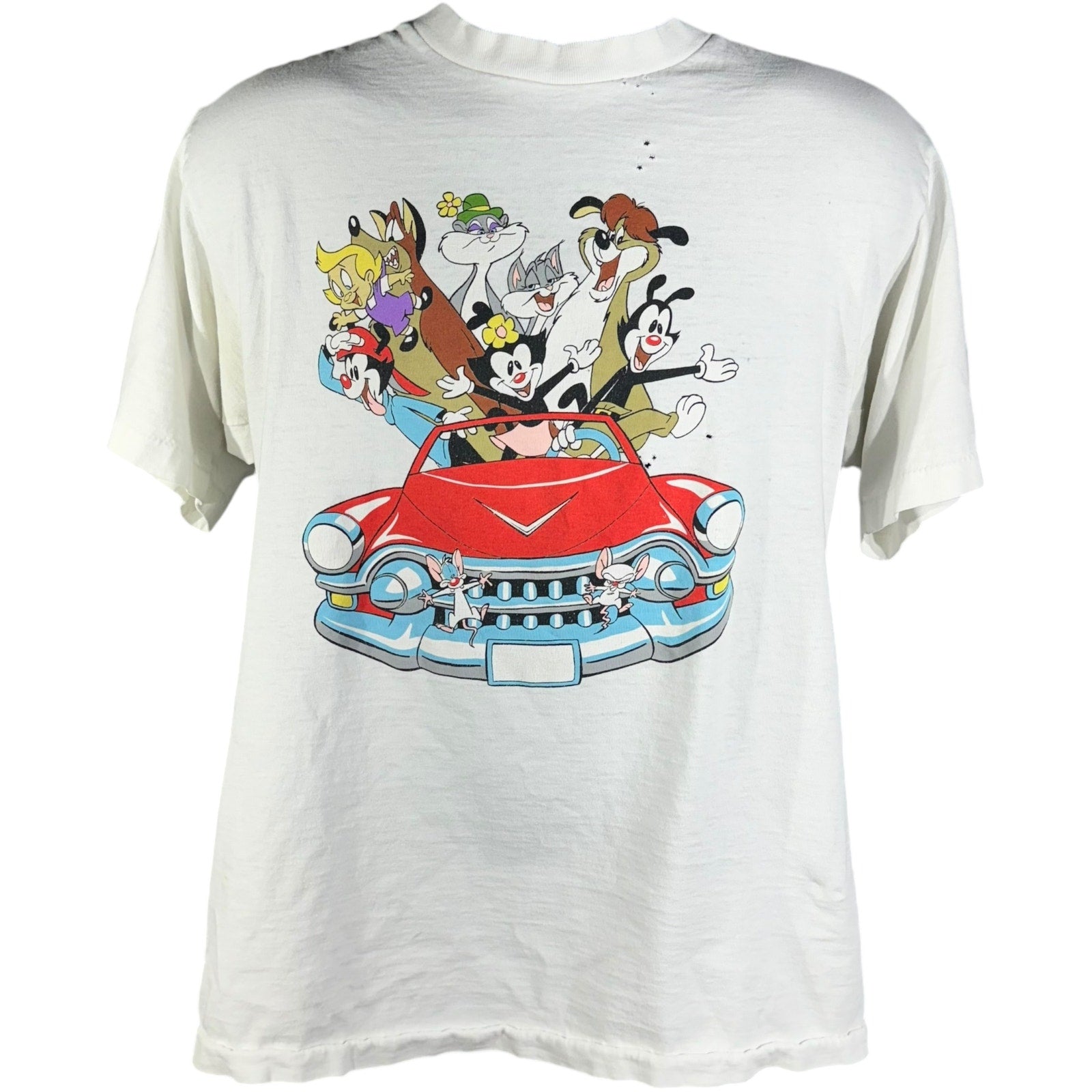 Vintage Animaniacs In The Car Tee